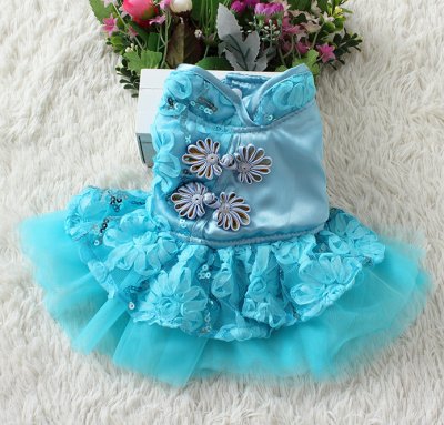 Blue Buckle Skirt